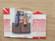 2 Charbons balais démarreur FEMSA Citroën 2CV AZAM, AK, AKS, Dyane, Méhari
