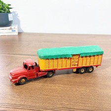 Camion Dinky Supertoys 36C Willème avec remorque bâchée – Meccano France 1959