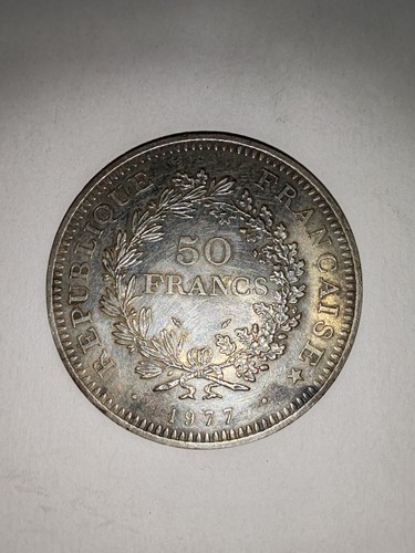 Piece monnaie 50f hercule - monnaie,