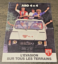 Brochure Publicitaire ARO 4 X 4 - Non Daté - Bel Etat