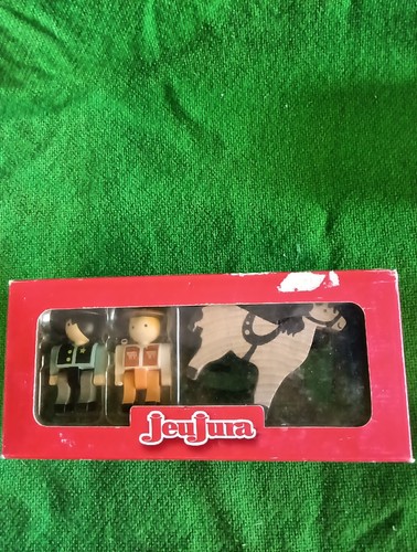Personnages bois far west - far,