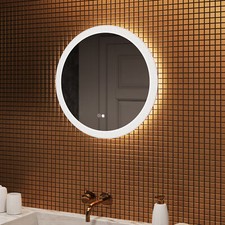 Miroir rond salle bain - miroir,