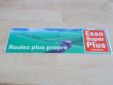 Autocollant ESSO SUPER PLUS