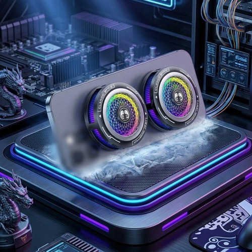Refroidisseur téléphone rgb - refroidisseur,