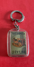 Porte clefs Fiat Someca Sovema - engin agricole - tracteur -Keychain-R5