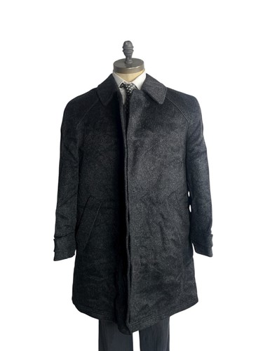 Manteau loden vintage laine - manteau,
