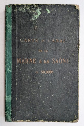 Carte canal marne - canal, de