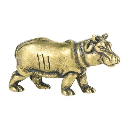 Figurine hippopotame miniature