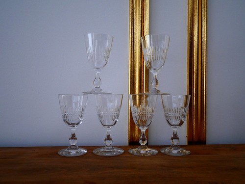 Lot anciens verres à - de,