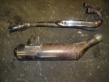 pot d'échappement silencieux et collecteur  quad shineray 300 ste