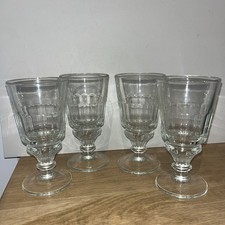 Lot De 4 Verres Épais À