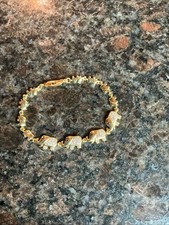 Elephant Bracelet Gold Plated