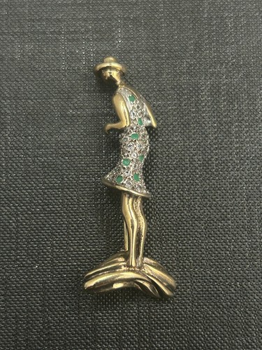 Belle broche plaque - belle, 3