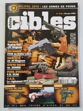 CIBLES Magazine n°479 du 2/2010; Milipol; Les armes de poing/ Taurus RAging Bull
