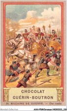 AHHP5-0859 - CHROMOS - CHOCOLAT-GUERIN-BOUTRON - PARIS - machine de guerre