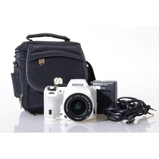 Pentax K-S2 Appareil Photo Numérique + Smc-Dal 4,0 -5, 6/18-50 Dc Wr Re Blanche
