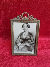 Très Beau, vieux Cadre Photo , Bronze, Original Style Art Nouveau