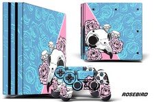 Peau Decal Emballage Pour PS4 Pro PLAYSTATION 4 Console + Manette Stickers Tsbs