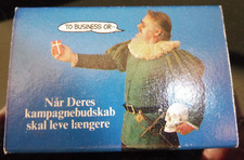 PETITE BOITE D'ALLUMETTES- NAR DERES KAMPAGNE BUDSKAB SKA LEVE LAENGERE DANEMARK