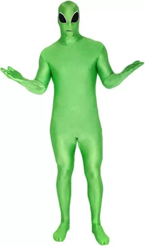 Adult alien morphsuit costume - alien,