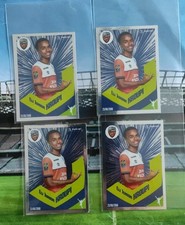 4 X Panini Foot 2024 Eli Junior Kroupi Rookie Rc Autocollant # 133 Lorient