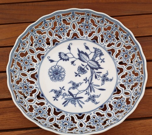 Meissen assiette ancienne - meissen,