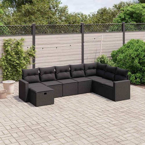 Salon jardin avec coussins - jardin,