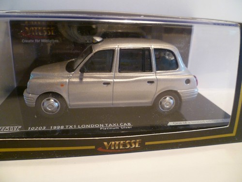Tx1 taxi londonien - gris, de
