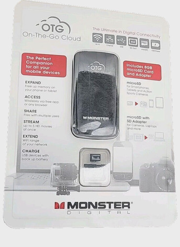 Monster otg the cloud - monster, on-the-go