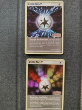 LOT DE 2 ENERGY 89/108 ET 91/108 EX GARDIENS DU POUVOIR CARTE POKEMON FR 1  HOLO