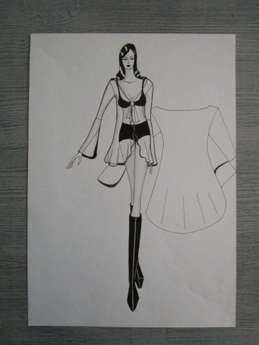 Dessin aquarelle mode - de,