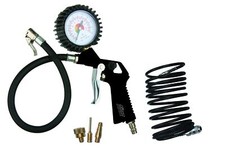 Kit de Gonflage de Pneus pour Compresseur 5 Pièces Pistolet de Gonflage avec ...