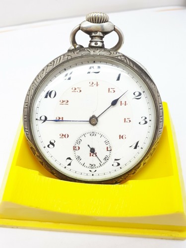 Montre poche argent - de,
