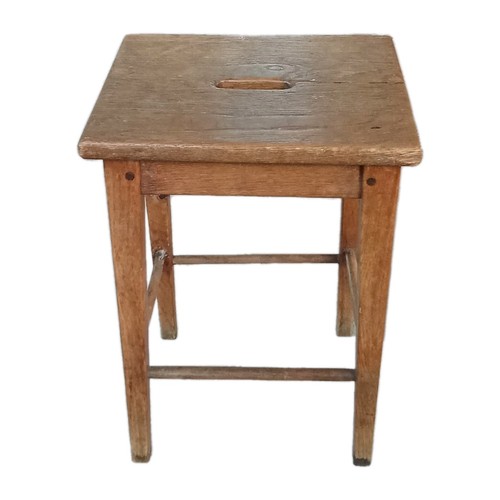 Ancien tabouret bois atelier - ancien,