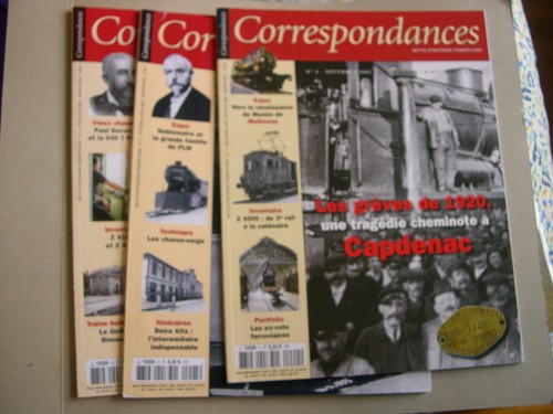 Lot revues correspondance - de,