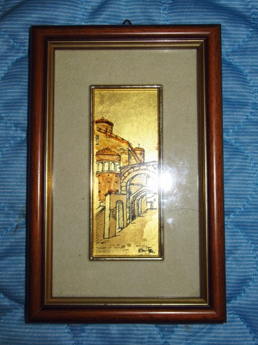 Tableau miniature lithographie - tableau,