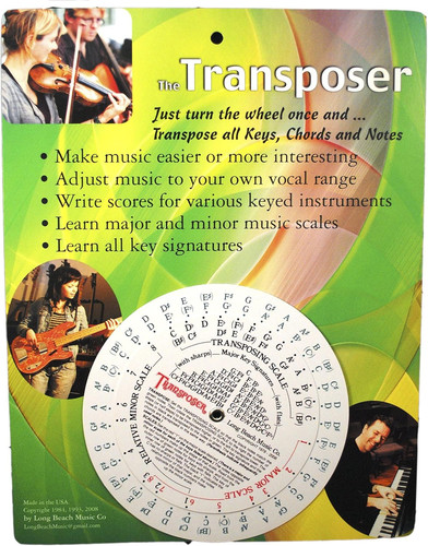 Music transpose tool for - tool,