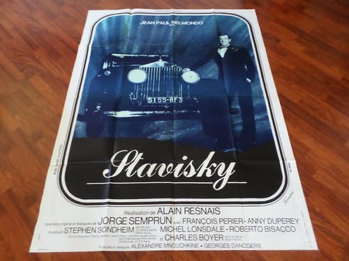 Affiche belmondo resnais - ,