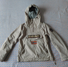 Blouson gris clair mixte NAPAPIJRI Taille XS Excellent Etat