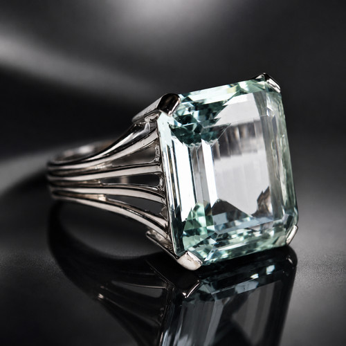 Bague empierree aigue - bague,