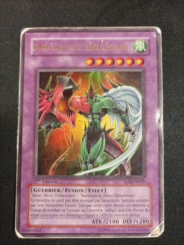 Carte homme oiseau de - yu-gi-oh,