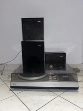 Platine Vinyle Philips 410 Avec Enceintes Sans Diamant