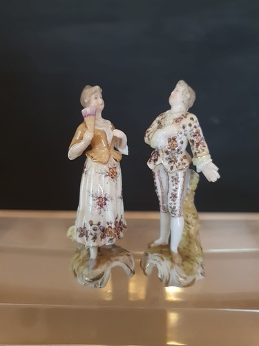Paire figurines statuette - paire, de
