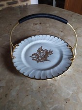 ANCIEN PLAT AVEC ANSE LIMOGES L.BERNARDAUD pour le prince et princesse de Liege