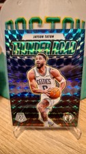 2024-25 Panini Mosaic Basketball Jayson Tatum Thunder Road Mosaic Green