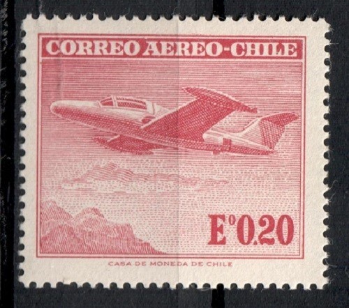 Timbre stamp chili - timbre, /