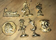 Lot De 7 Fèves Dorées Disney Barbie Schtroumpfs Roi Métier …