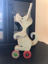 Bois jouet ancien à tirer