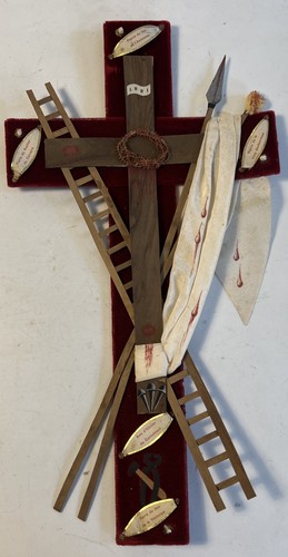 Croix christ reliquaire - christ,