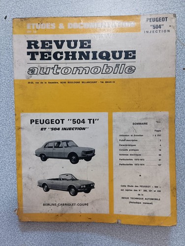 Rta revue technique automobile - revue,